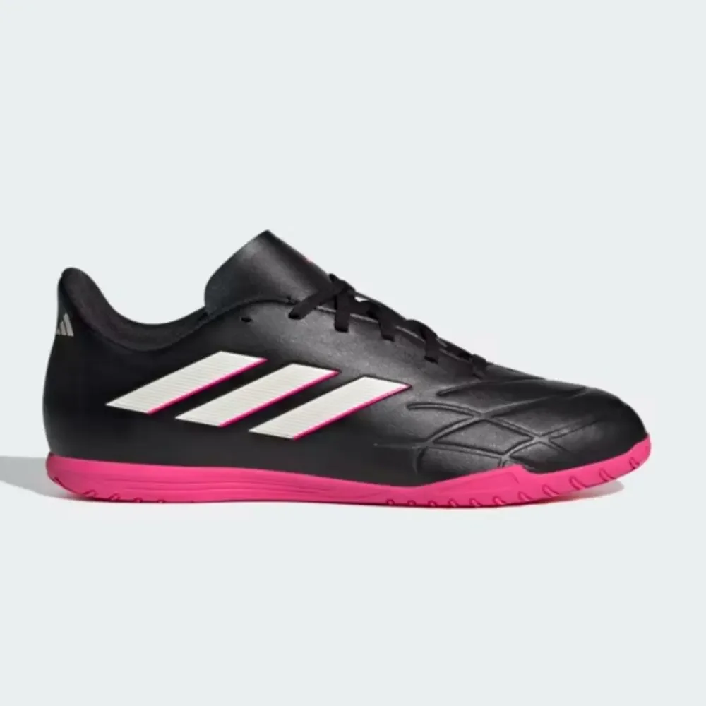 ADIDAS Mens Copa Pure.4 Indoor Football Boots Black Pink White Size US 8.5 FR 42